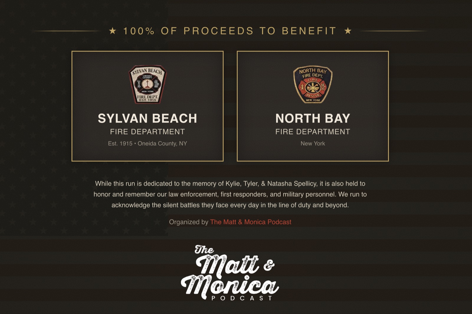 Run to Remember — 100% of proceeds benefit local fire departments