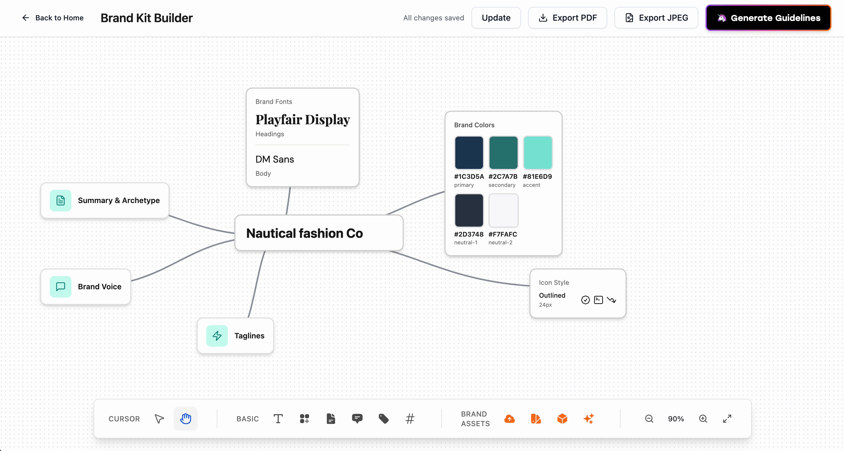 Looksy homepage — VibeCraft your brand with AI